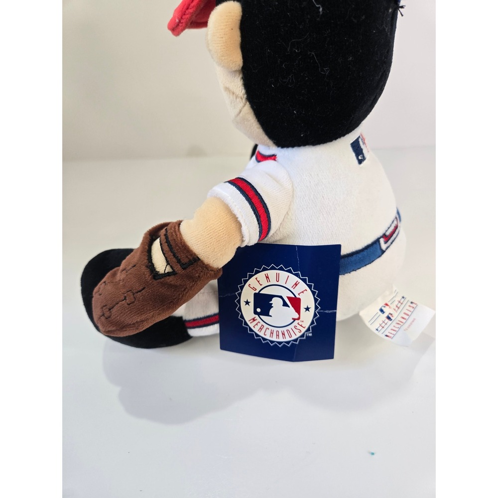 Atlanta Braves MLB Plush Player Doll SC Christmas White Jersey Blue Cap 10 inch - Picture 5 of 7